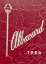 Albion High School 1956 yearbook cover photo