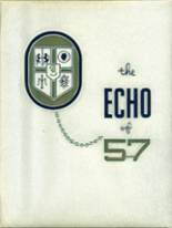 Seattle Preparatory 1957 yearbook cover photo