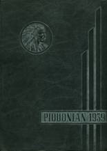 Piqua High School 1939 yearbook cover photo