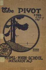 1922 Central High School Yearbook from Newark, New Jersey cover image