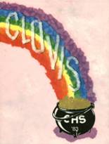 Clovis High School 1983 yearbook cover photo