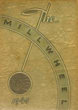 Millburn High School 1945 yearbook cover photo