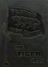 Festus High School 1959 yearbook cover photo