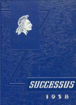 Union City Community High School 1958 yearbook cover photo