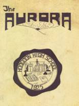 Hodgdon High School 1931 yearbook cover photo