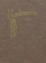Rochester High School 1925 yearbook cover photo