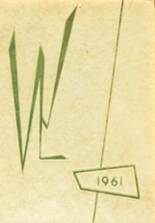 1961 West Lyon High School Yearbook from Inwood, Iowa cover image