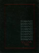 Shawnee High School 1986 yearbook cover photo