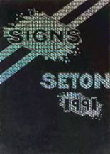 Seton Catholic High School 1991 yearbook cover photo