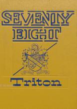 Tri-Central High School 1978 yearbook cover photo