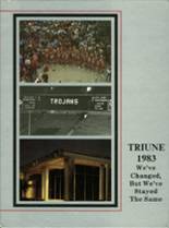 Trinity High School 1983 yearbook cover photo