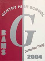 Gentry High School 2004 yearbook cover photo