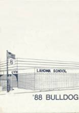 1988 Lahoma High School Yearbook from Lahoma, Oklahoma cover image