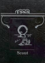 1983 Bridger High School Yearbook from Bridger, Montana cover image