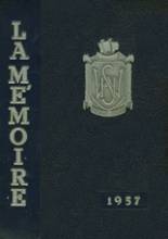 Williamsport High School (closed) 1957 yearbook cover photo