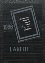 1986 Silver Lake High School Yearbook from Silver lake, Minnesota cover image