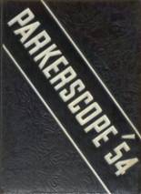 Parker High School 1954 yearbook cover photo
