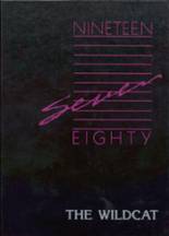 1987 Northwestern High School Yearbook from Mellette, South Dakota cover image