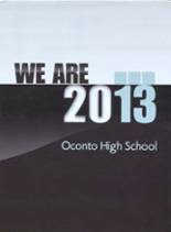 Oconto High School 2013 yearbook cover photo