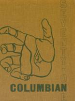 1971 Columbia City Joint High School Yearbook from Columbia city, Indiana cover image