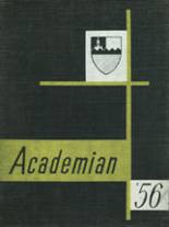 Shady Side Academy 1956 yearbook cover photo