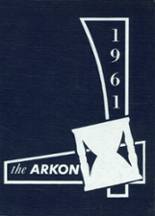 Arkport Central School 1961 yearbook cover photo