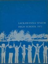 Lackawanna High School 1975 yearbook cover photo