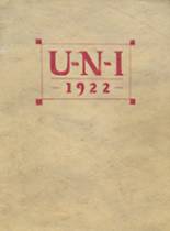 1922 Humboldt High School Yearbook from Humboldt, Nebraska cover image