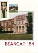 Brookland-Cayce High School 1981 yearbook cover photo