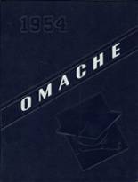 Omak High School 1954 yearbook cover photo