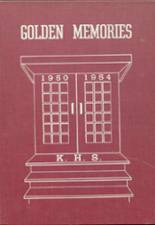 Kendall High School 1954 yearbook cover photo