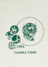 Tushka High School 1983 yearbook cover photo