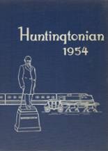 Huntington High School 1954 yearbook cover photo