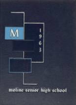 1963 Moline High School Yearbook from Moline, Illinois cover image