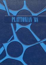 Plattsmouth High School 1968 yearbook cover photo