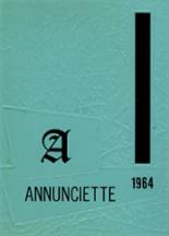 Annunciation High School 1964 yearbook cover photo