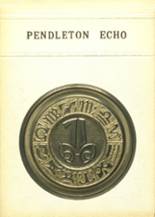 Pendleton County High School 1971 yearbook cover photo