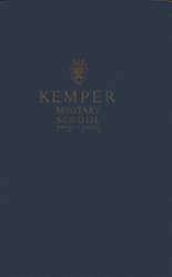 Kemper Military High School 1938 yearbook cover photo