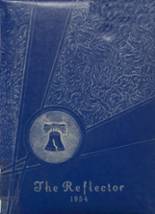 Chrisney High School 1954 yearbook cover photo