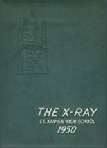 St. Xavier High School 1950 yearbook cover photo