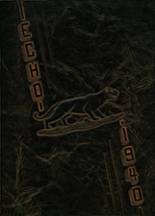 Santa Rosa High School 1940 yearbook cover photo