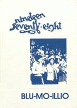 1978 Blue Mound High School Yearbook from Blue mound, Illinois cover image