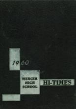 Mercer High School 1960 yearbook cover photo