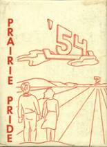 Prairie Du Sac High School 1954 yearbook cover photo