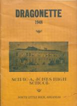 Jones High School 1948 yearbook cover photo