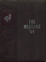 1954 Mozelle High School Yearbook from Coleman, Texas cover image