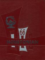 Houston High School 1966 yearbook cover photo