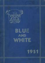 Berwick High School 1951 yearbook cover photo