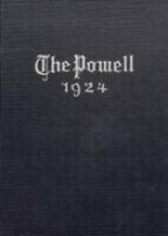 Powell County High School 1924 yearbook cover photo