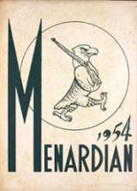 Menard Memorial High School 1954 yearbook cover photo